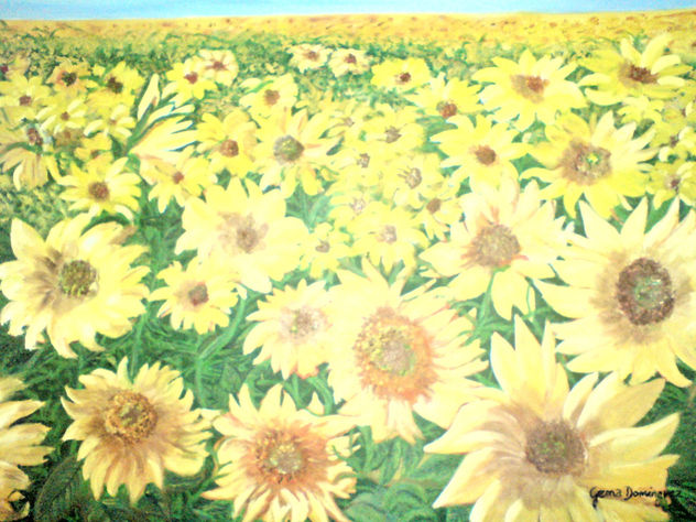 girasoles de la mancha
