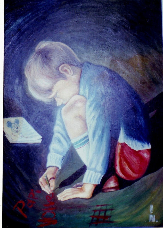 PAPI VOLVÉ...  PINTURA HONDUREÑA.