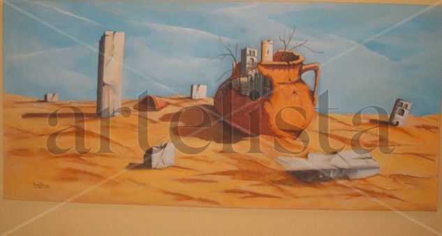 sin titulo Oil Canvas Others