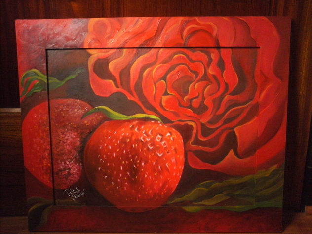 FRUTILLA Y ROSA