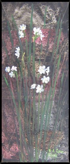 Flor Oil Panel Floral Painting