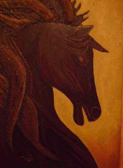 Caballito de madera