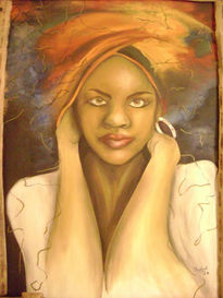 Turbante rojo