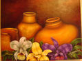 TINAJAS Y ORQUIDEAS
