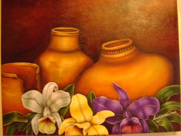 TINAJAS Y ORQUIDEAS