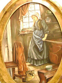 Mujer mesera