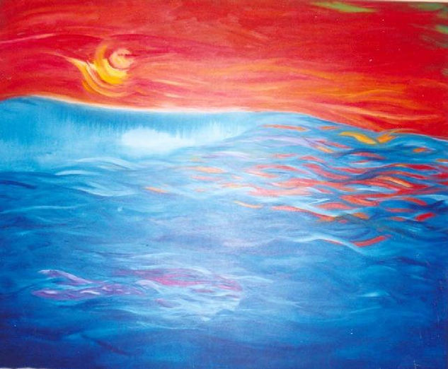 En el mar mas profundo Acrylic Canvas