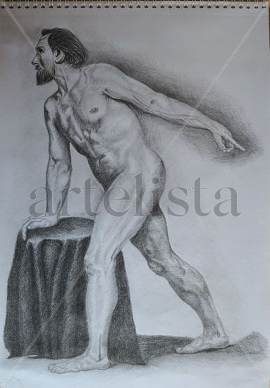 Hombre desnudo Graphite