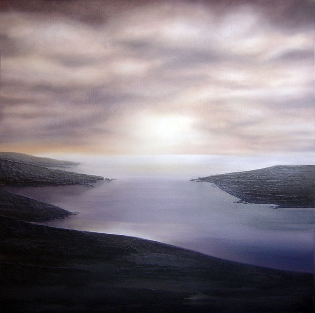 Luz crepuscular (100 x 100 cm.)