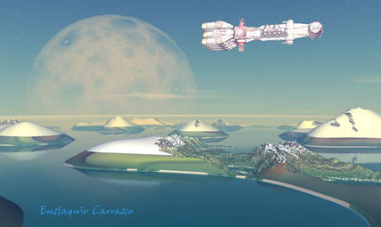 Nave espacial en...