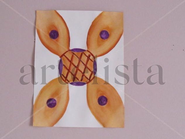 Orbita Watercolour Canvas Figure Painting