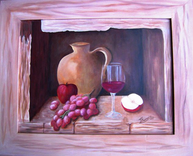 Placeres Oil Panel Still Life Paintings