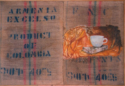 Tomando café