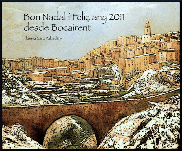 bon nadal . feliz navidad . merry crismas