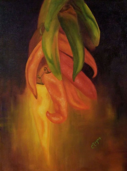 Chiles rojos y verdes