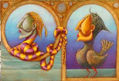 el gallo y el lagartijo