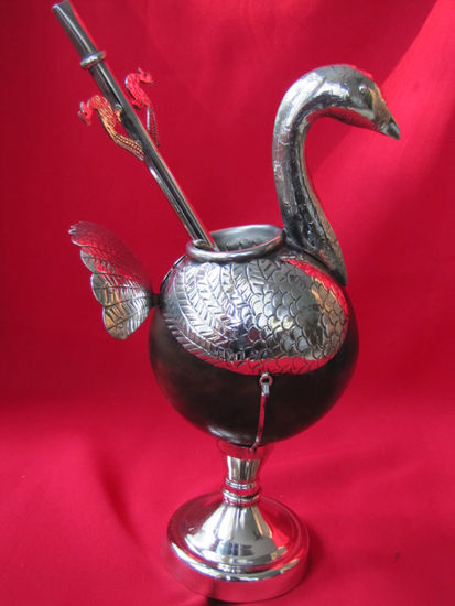 MATE PAJARO II Metal Figurativa