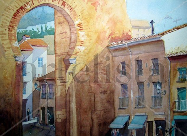 Puerta de Elvira Watercolour Paper Landscaping