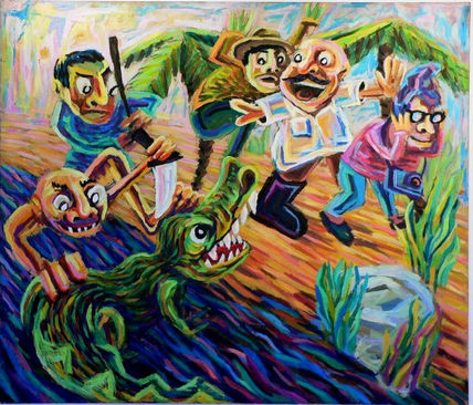 Cuidado con el lagarto