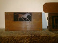 GRIM engraved horse....