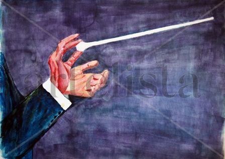 batuta en mano