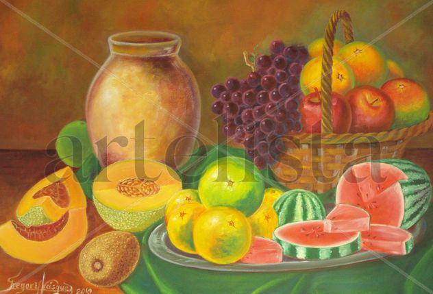 Bodegon con Sandia
