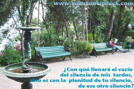 Hay un silencio...