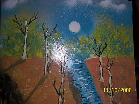 Paisaje la luna