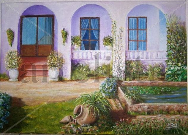 Mañana primaveral Oil Canvas Landscaping