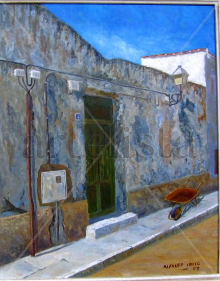 ISLA DE TABARCA Oil Panel Landscaping