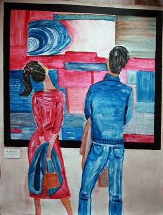 Mirando un abstracto