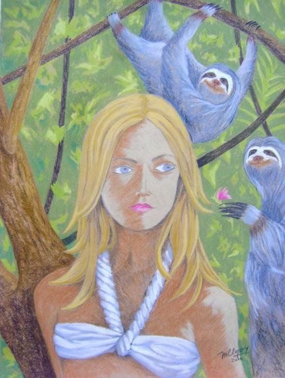 Carla y los perezosos en el país Verde