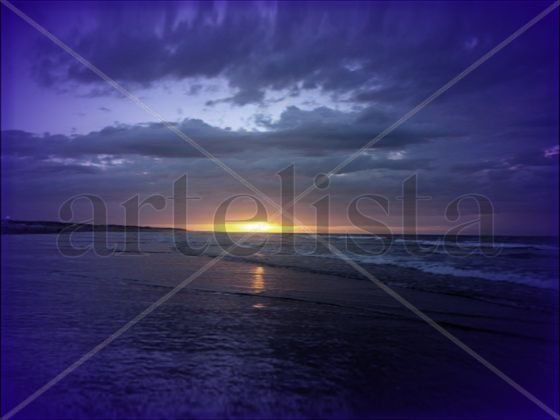 En la noche junto al mar