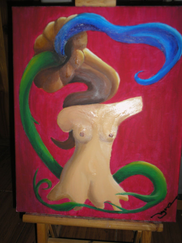 music and woman