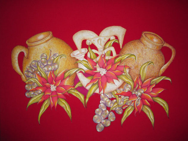 Pintura Aclirico sobre Textil
