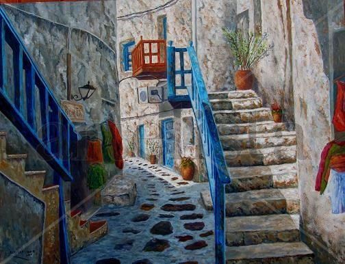 GRECIA Oil Canvas Landscaping