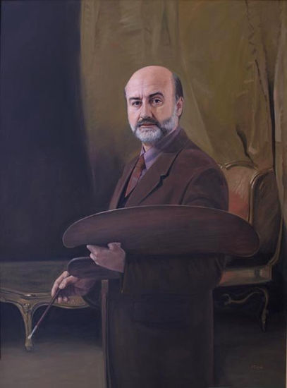 Eugenio Ramos Autorretrato. 