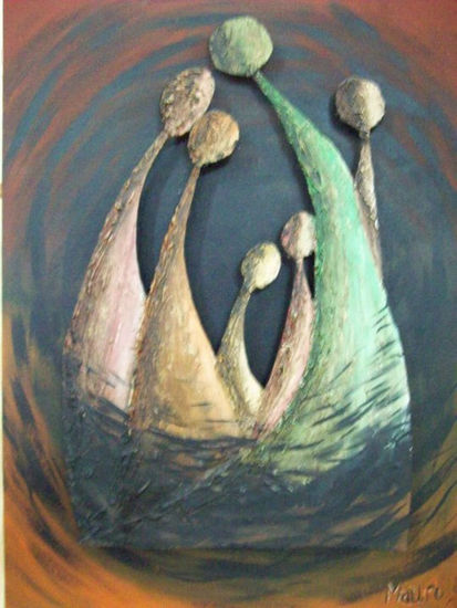 "La familia" Acrylic Panel Others