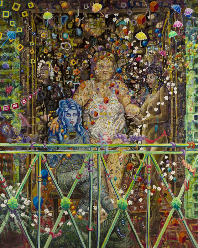 El Otro balcón acrílico 200x160 cm