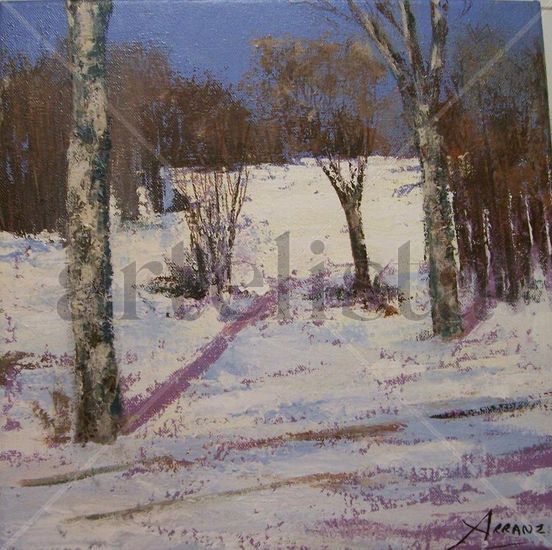 Invierno Acrylic Canvas Landscaping