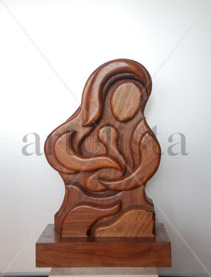 Maternidad II Madera Figurativa