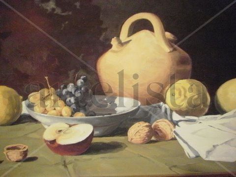 De quita y pon 2 Oil Canvas Still Life Paintings