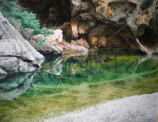 lo que nos qeda.oleo sobre tela. Óleo Lienzo Paisaje