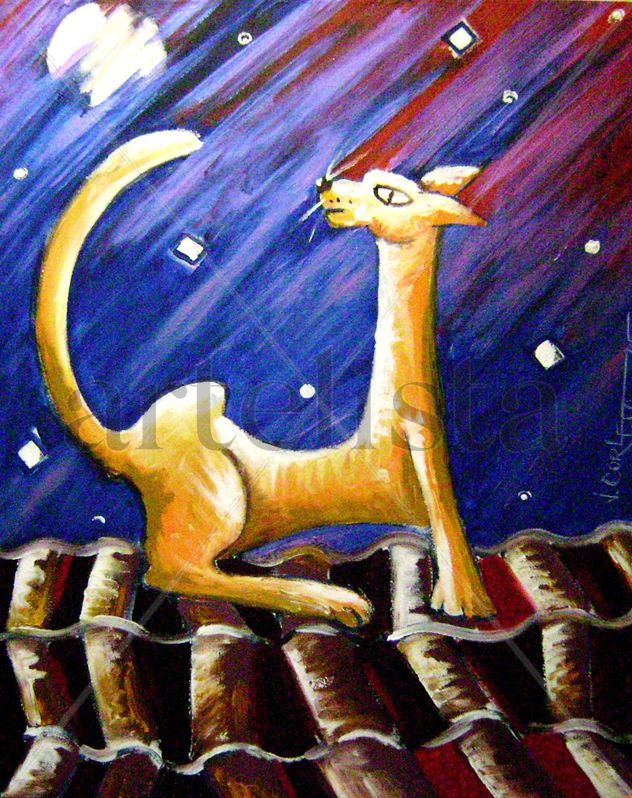 GATO DE TEJADO