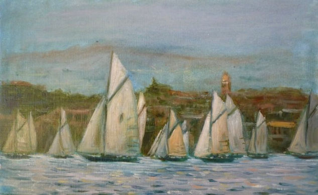 Regata 2 Oil Canvas Landscaping