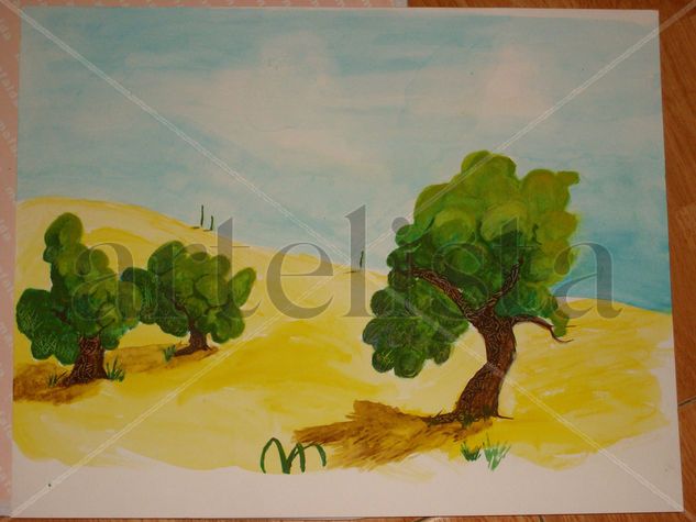 verde olivar Oil Paper Landscaping