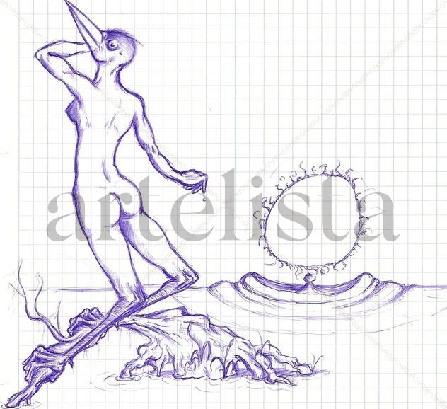 la serpiente y la luz del alba (detalle)