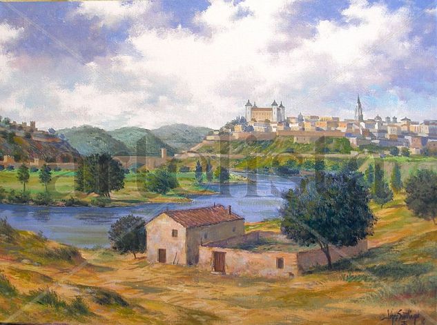 TOLEDO DANS SAFONT Oil Canvas Landscaping