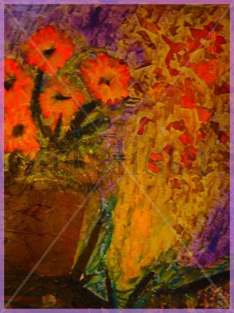 Maceta de flores