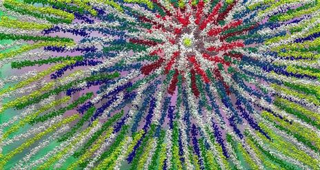 Meteoro multicolor